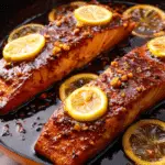 Honey-Garlic Glazed Salmon Recipe