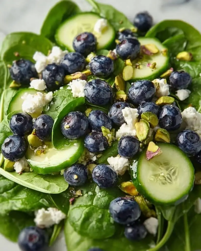 Blueberry Pistachio Spring Salad Recipe