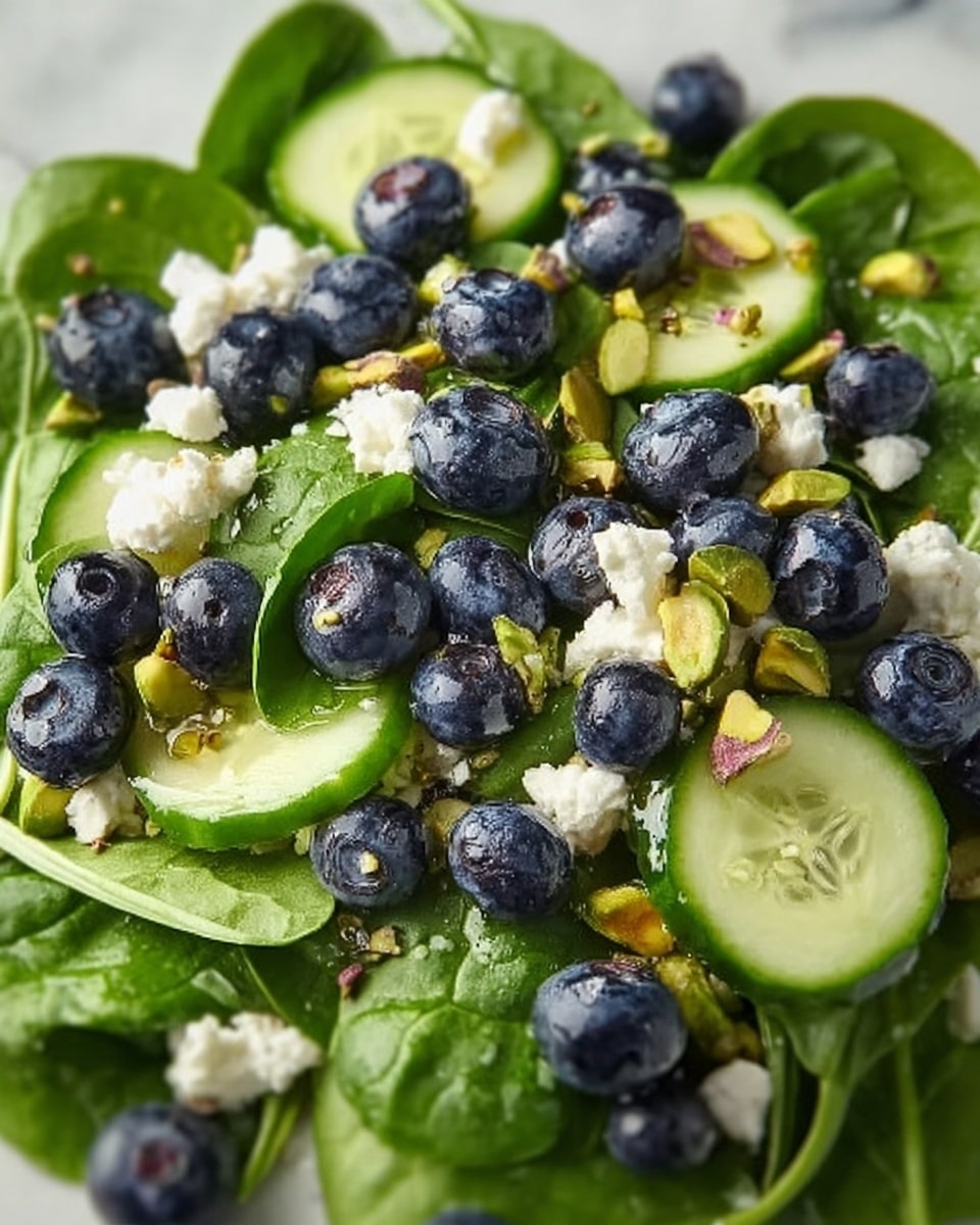 Blueberry Pistachio Spring Salad Recipe