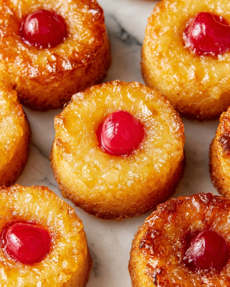 Mini Pineapple Upside-Down Cake Recipe