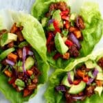 Spicy Shrimp and Avocado Lettuce Cups Recipe