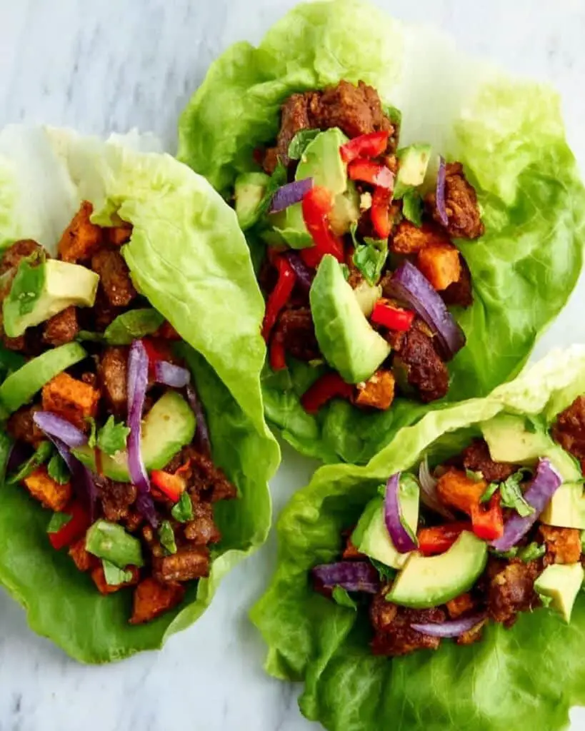 Spicy Shrimp and Avocado Lettuce Cups Recipe
