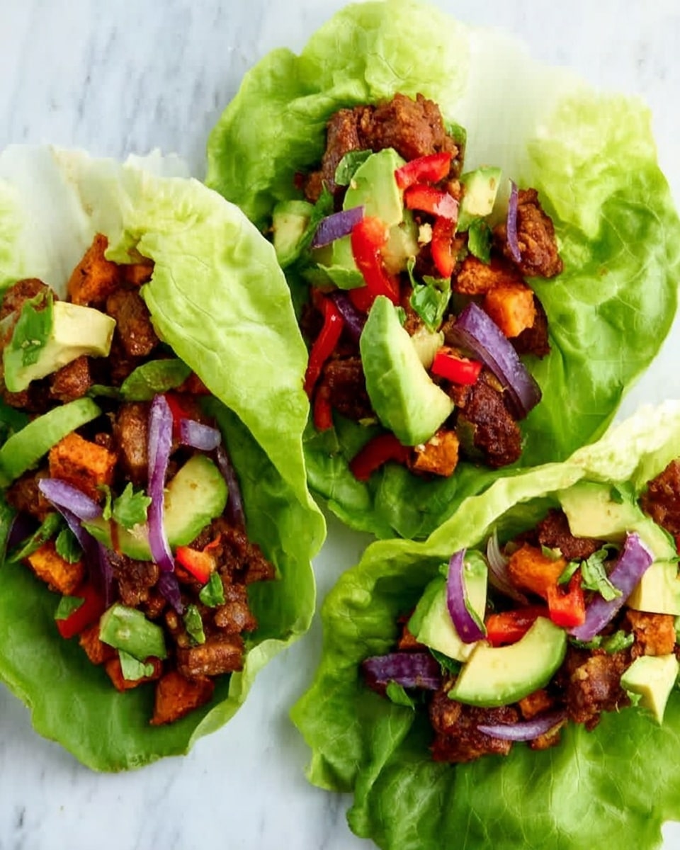 Spicy Shrimp and Avocado Lettuce Cups Recipe