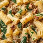 Easy Creamy Italian Sausage Rigatoni Recipe