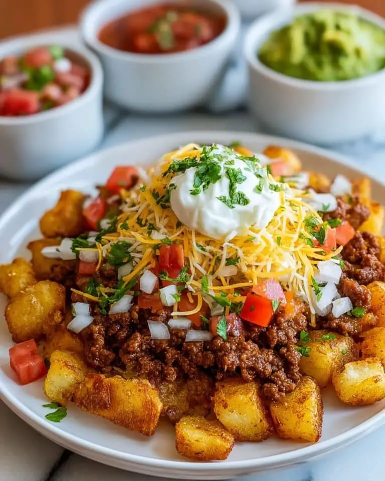 Cheesy Taco Potatoes Recipe
