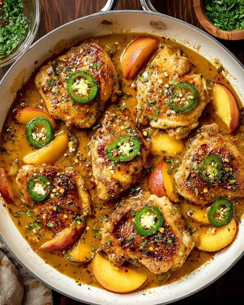 Jalapeno Peach Chicken Recipe