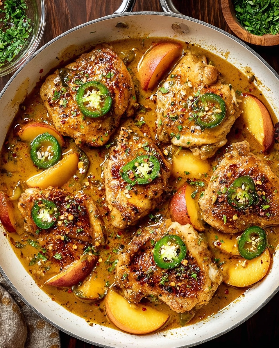 Jalapeno Peach Chicken Recipe