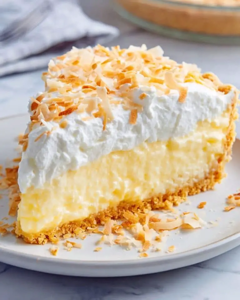No-Cook Coconut Pie Recipe