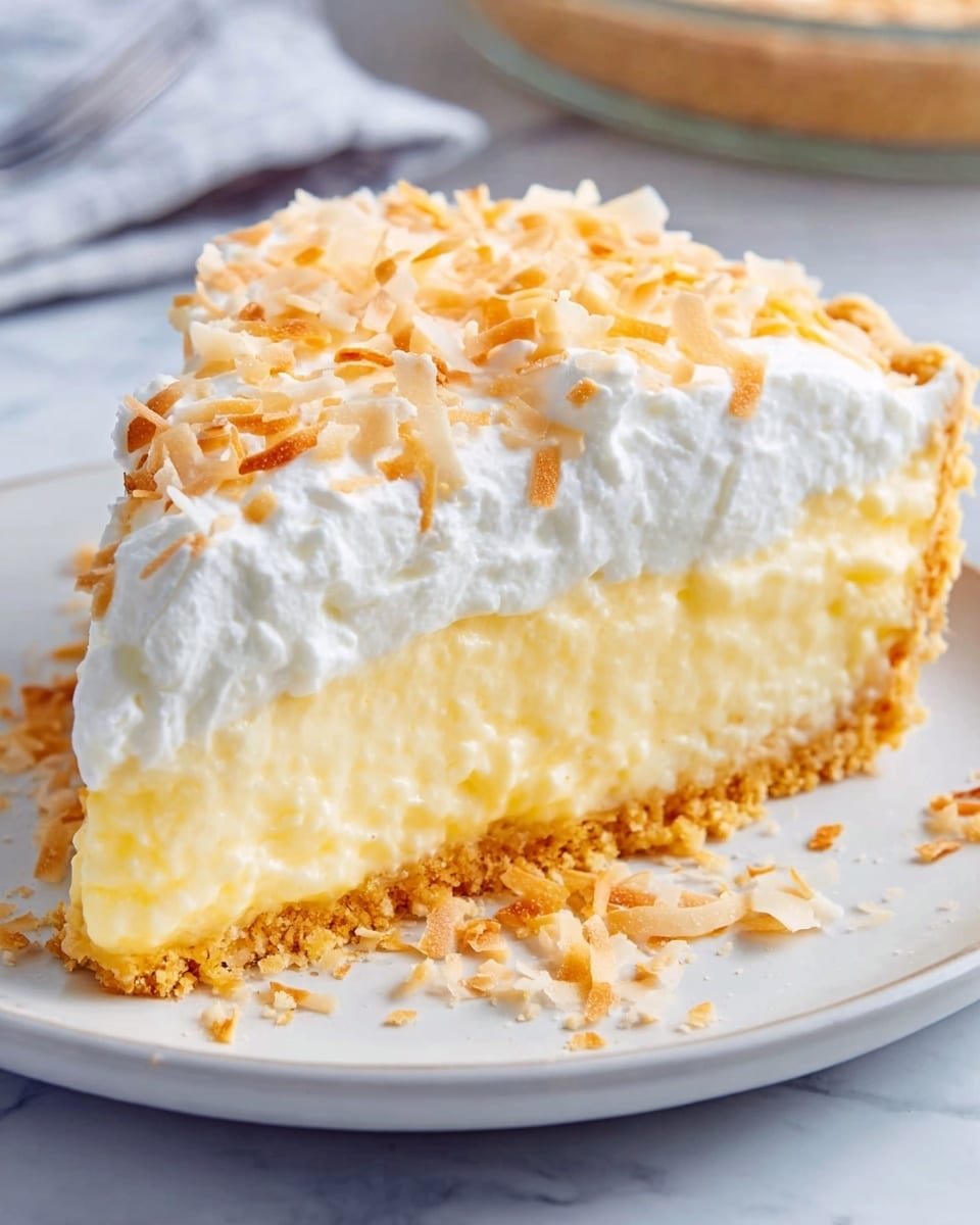 No-Cook Coconut Pie Recipe