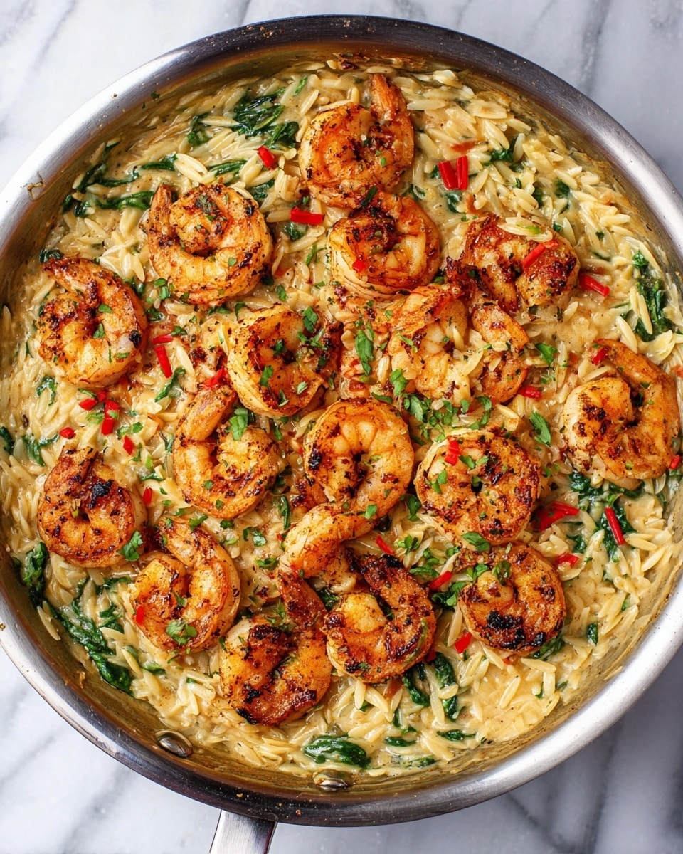 One Pot "Marry Me" Shrimp and Orzo Pasta Recipe