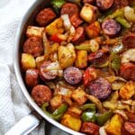 Sausage, Pepper, Onion, and Potato Hash Recipe