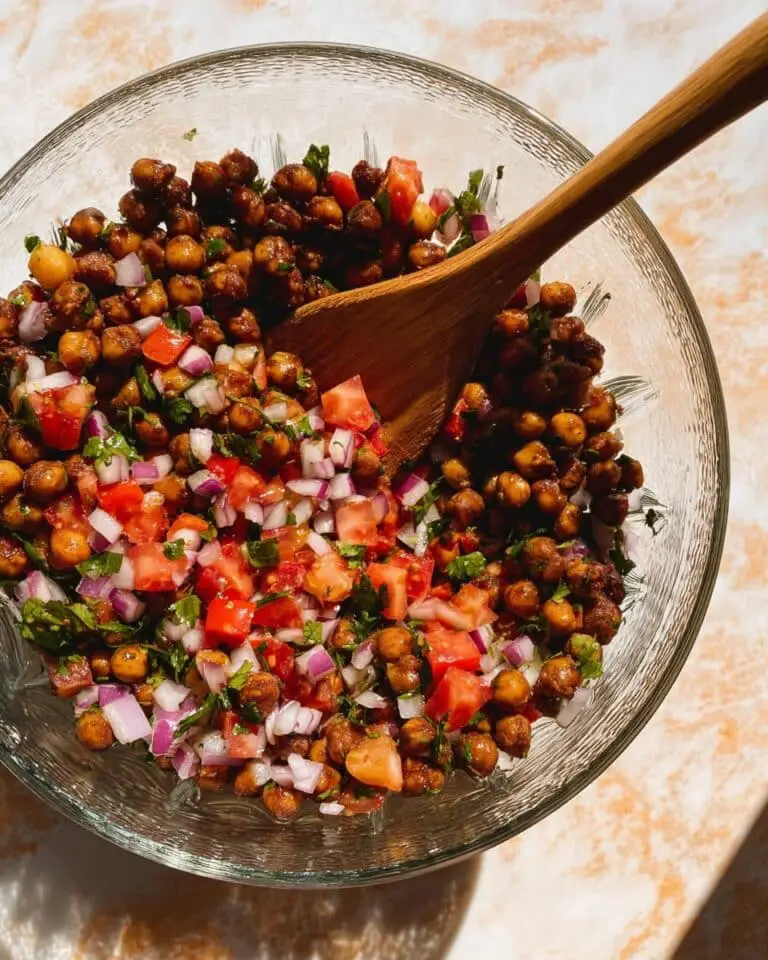 Easy Chana Chaat: Healthy Indian Protein Snack Recipe