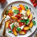 Peach Burrata Salad Recipe