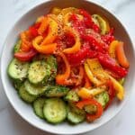 Viral Cucumber and Sweet Pepper Salad Recipe