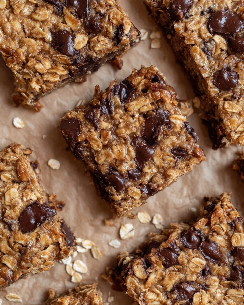 Easy Banana Oatmeal Bars Recipe