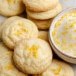Soft & Chewy Lemon Cookies Recipe
