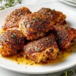 Crispy Baked Chicken Thighs Recipe