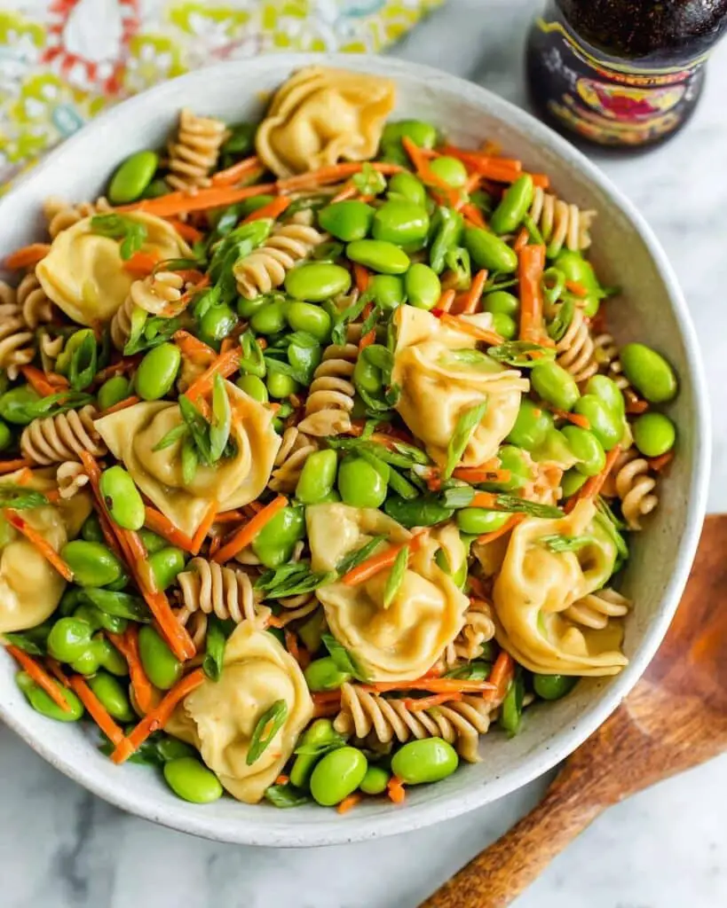 Potsticker Pasta Salad Recipe