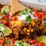 Crockpot Taco Casserole Recipe