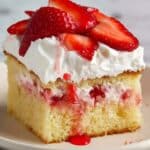 Strawberry Shortcake Sheet Cake Recipe