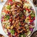 Sesame Chicken Cabbage Crunch Salad Recipe