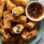 Oven Fried Feta Rolls with Chili Honey Recipe