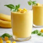 Creamy Mango Smoothie with Lime and Mint Recipe