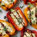 Roasted Goat Cheese Stuffed Mini Peppers Recipe
