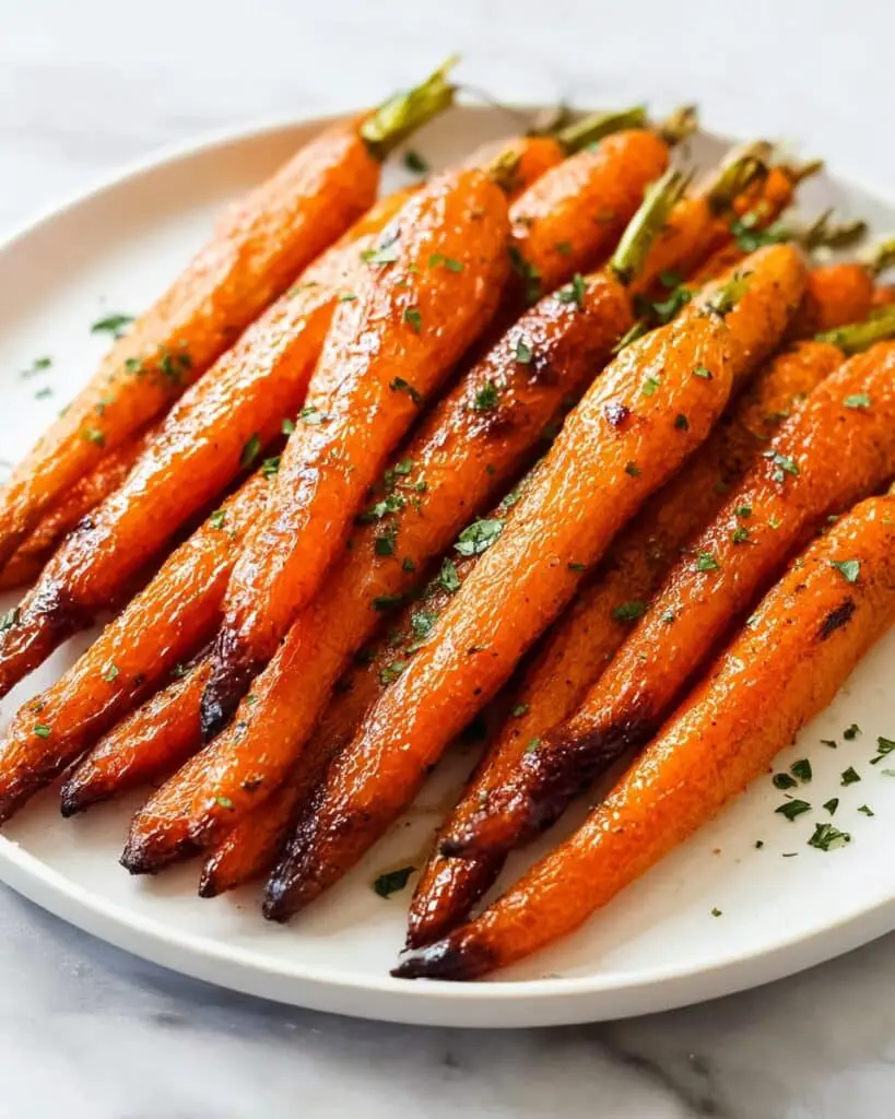 Easy Oven Roasted Carrots Recipe