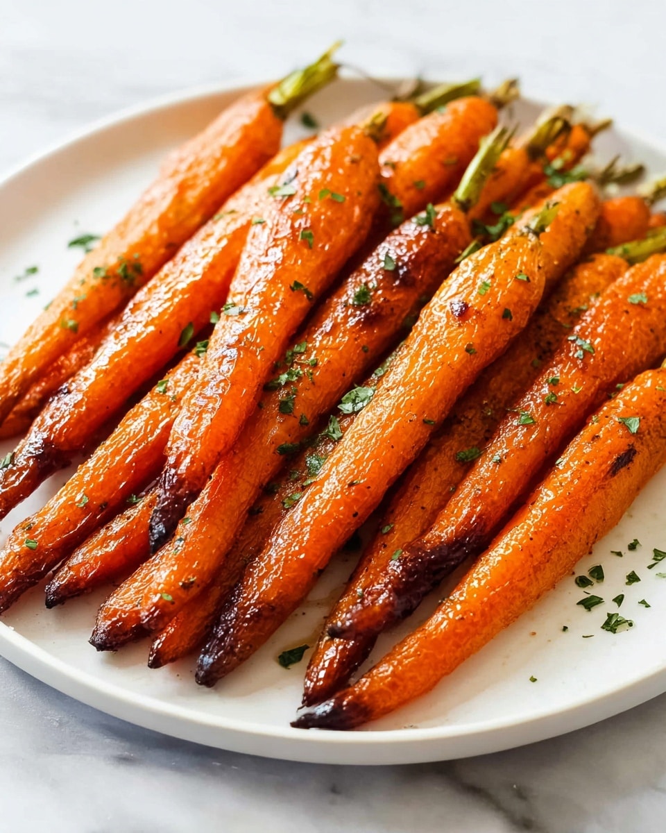 Easy Oven Roasted Carrots Recipe