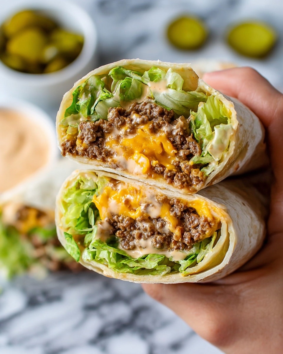 Big Mac Wraps Recipe