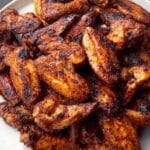 Smoked and Grilled Creole Chicken Wings with Tony's Ranch Dip Recipe