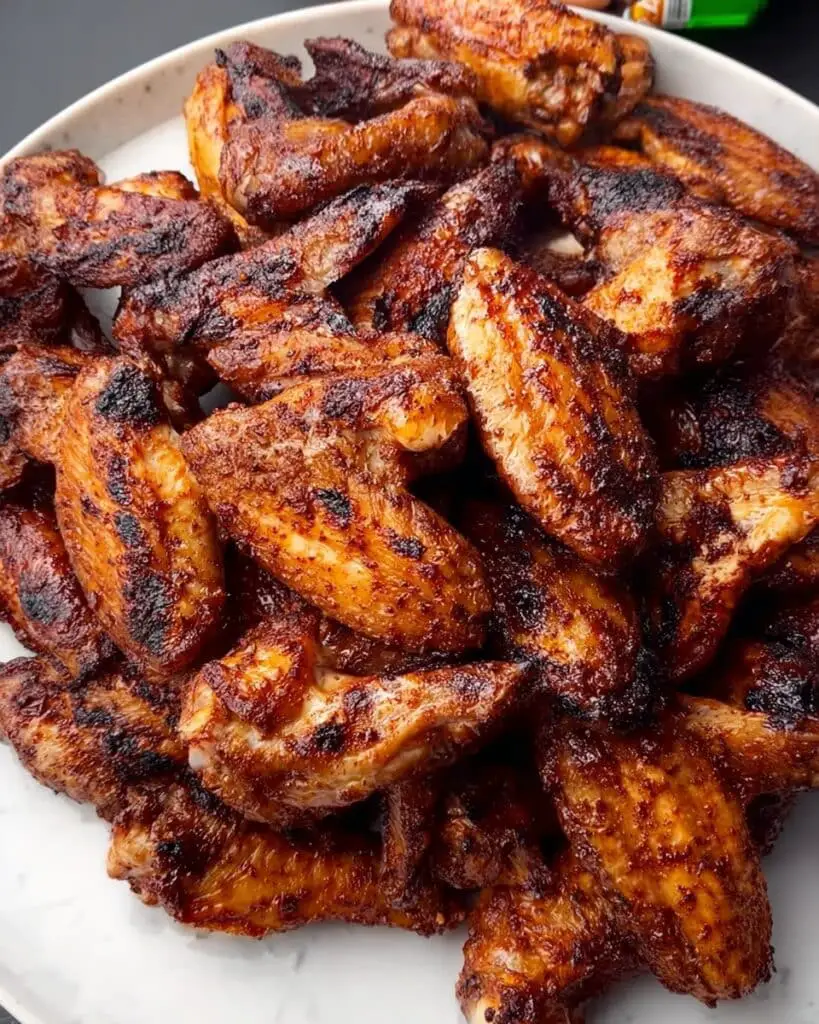 Smoked and Grilled Creole Chicken Wings with Tony’s Ranch Dip Recipe