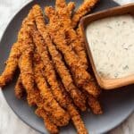 Crispy Chicken Fries with Chipotle Ranch Recipe