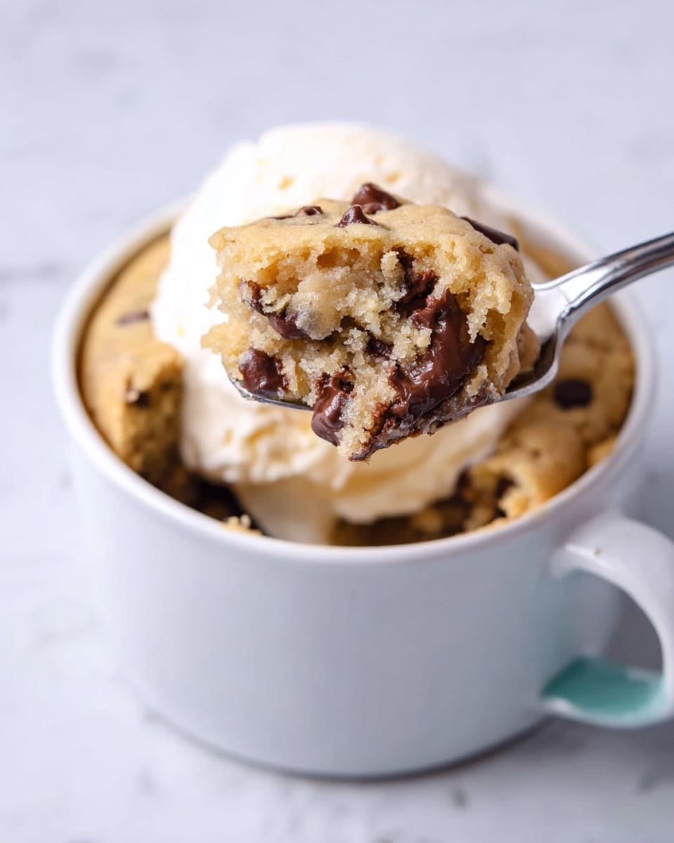 60-Second Chocolate Chip Mug Cookie Recipe