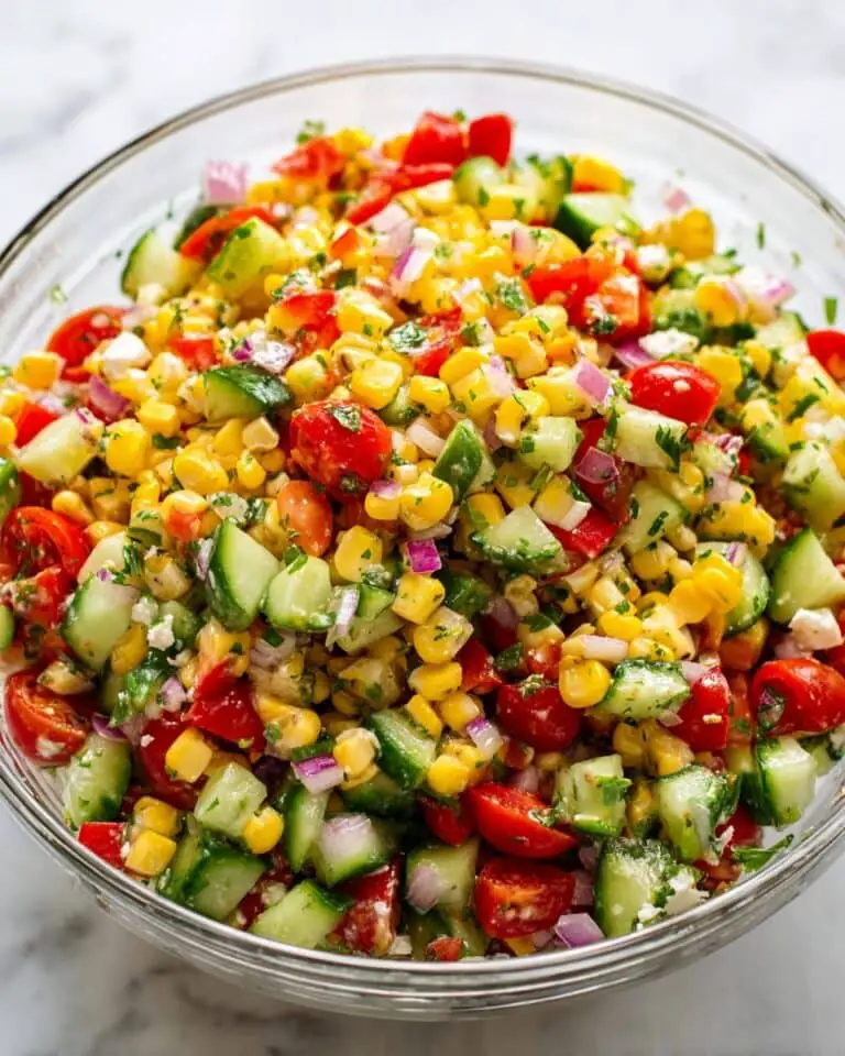 Fresh Corn Salad with Cotija, Cherry Tomatoes, and Lime Recipe