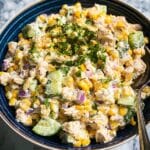 Creamy Chicken Corn Salad Recipe