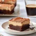 Mocha Brownies with Cafe Latte Frosting Recipe