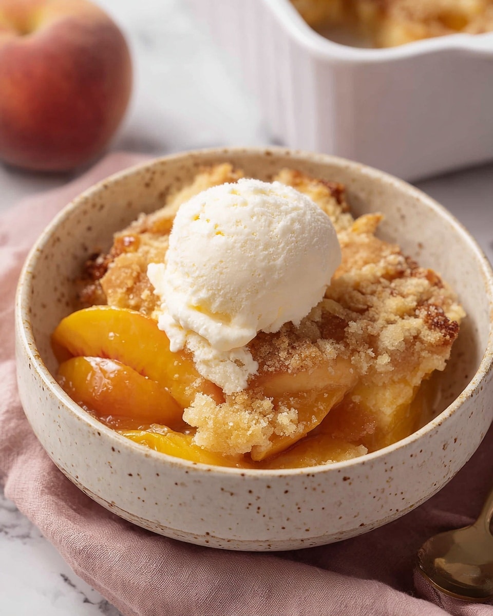 Peach Cobbler Recipe