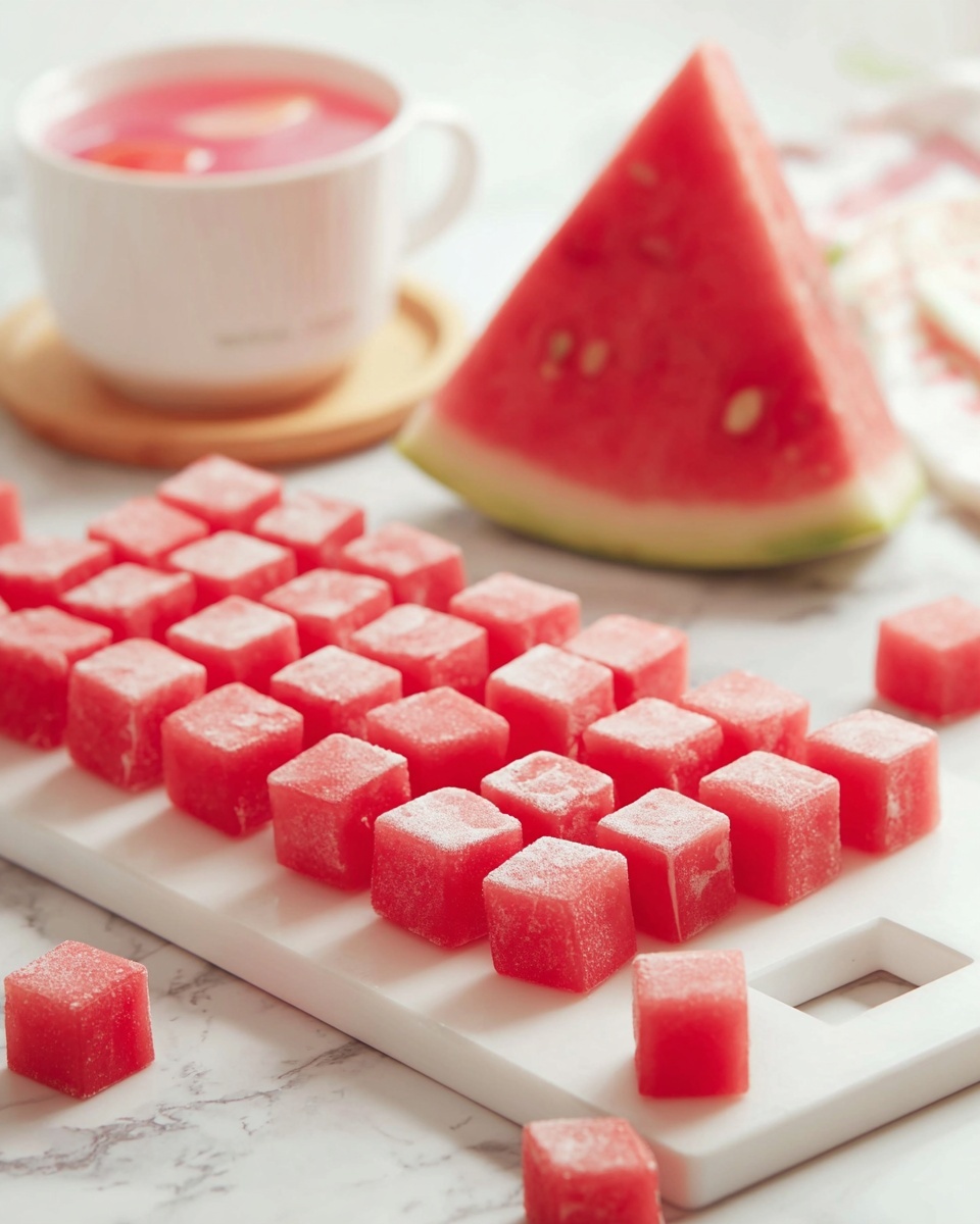 Watermelon Mochi Recipe