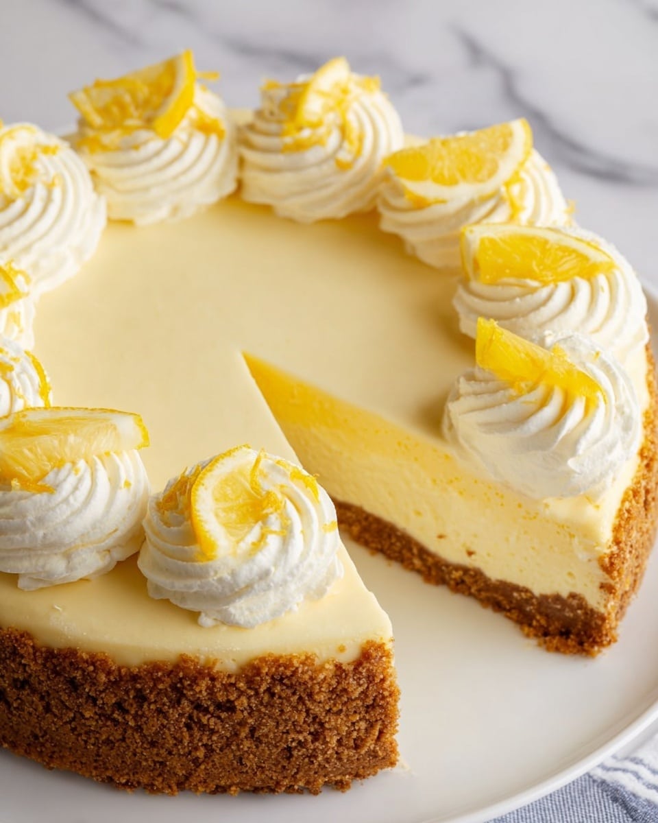Real Deal No Bake Lemon Cheesecake Recipe