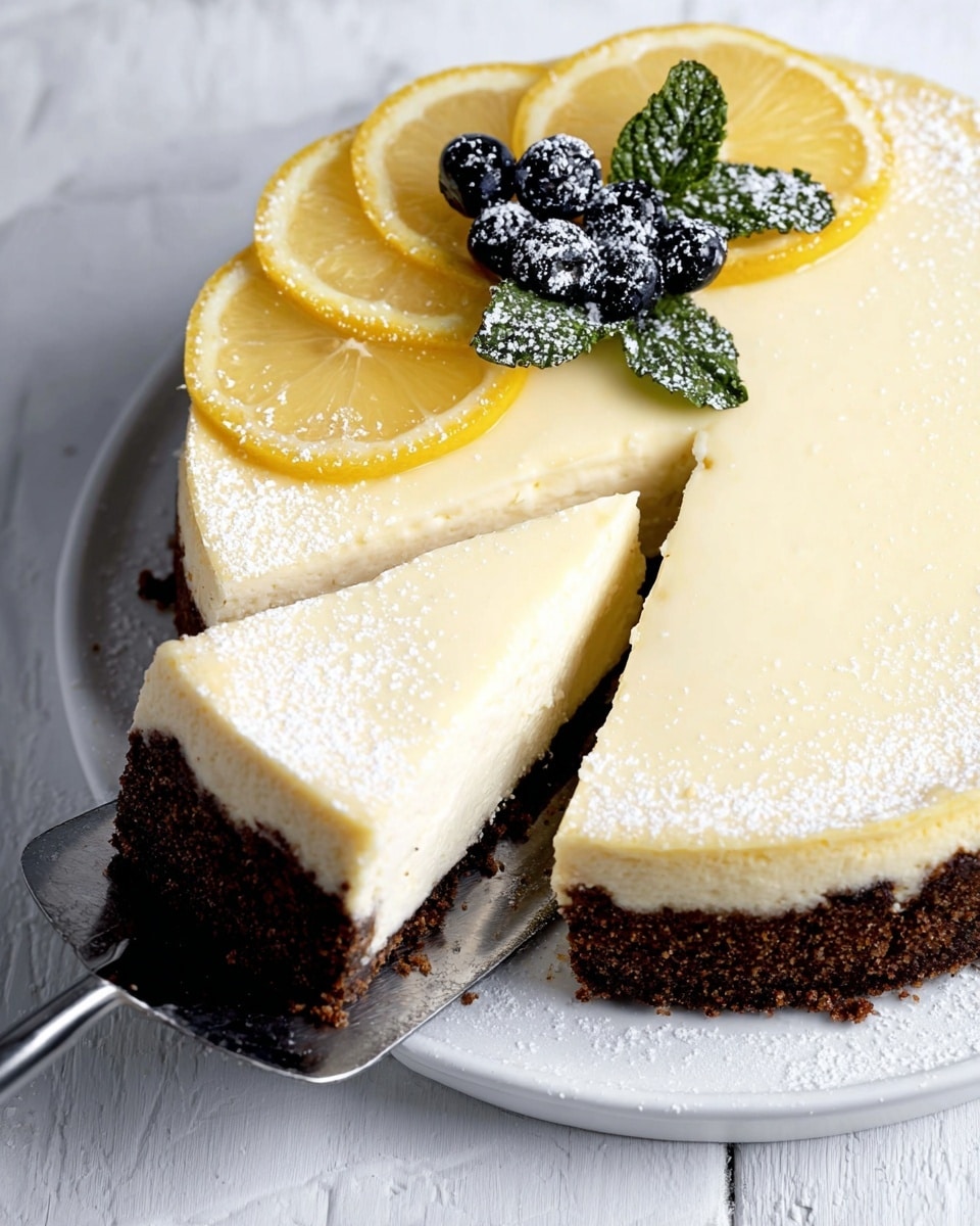 Simply Perfect Lemon Cheesecake Recipe