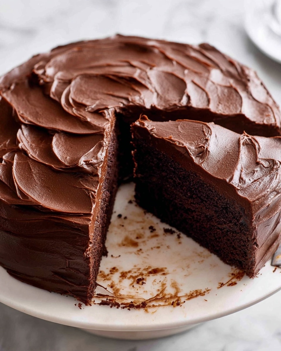 Easy Chocolate Fudge Cake Recipe