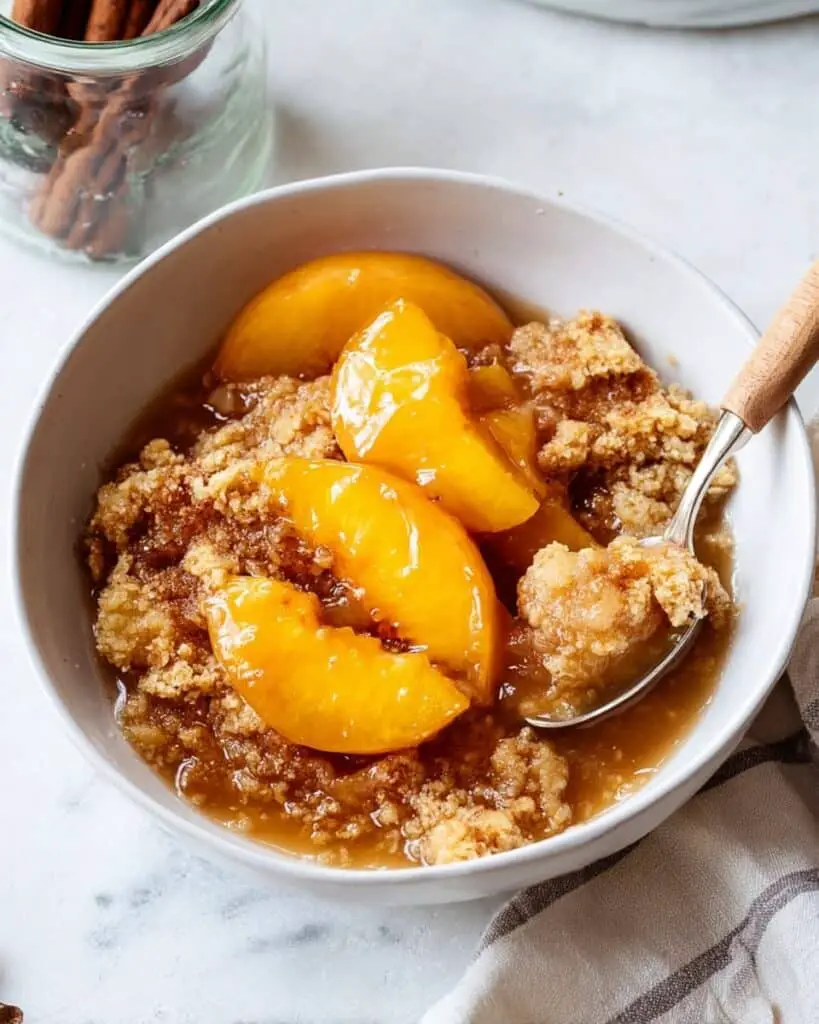 The Easiest Southern Peach Cobbler Recipe