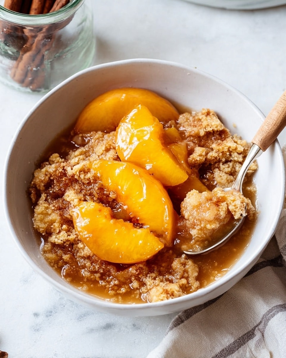 The Easiest Southern Peach Cobbler Recipe