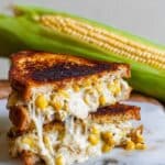 Elotes Corn Grilled Cheese Sandwich Recipe