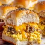 Hawaiian Roll Breakfast Sliders with Maple Syrup and Poppy Seeds Recipe