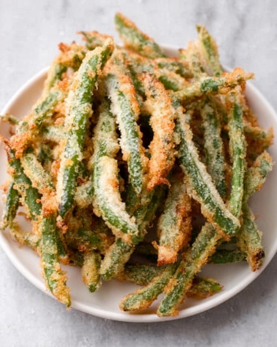 Easy Baked Parmesan Green Beans Recipe - Recipe Image