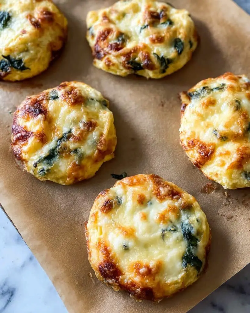 Sun-Dried Tomato & Spinach Egg Biscuits (Keto + Gluten-Free!) Recipe