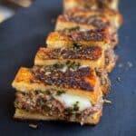 Sausage and Cheese Stuffed French Baguette Recipe